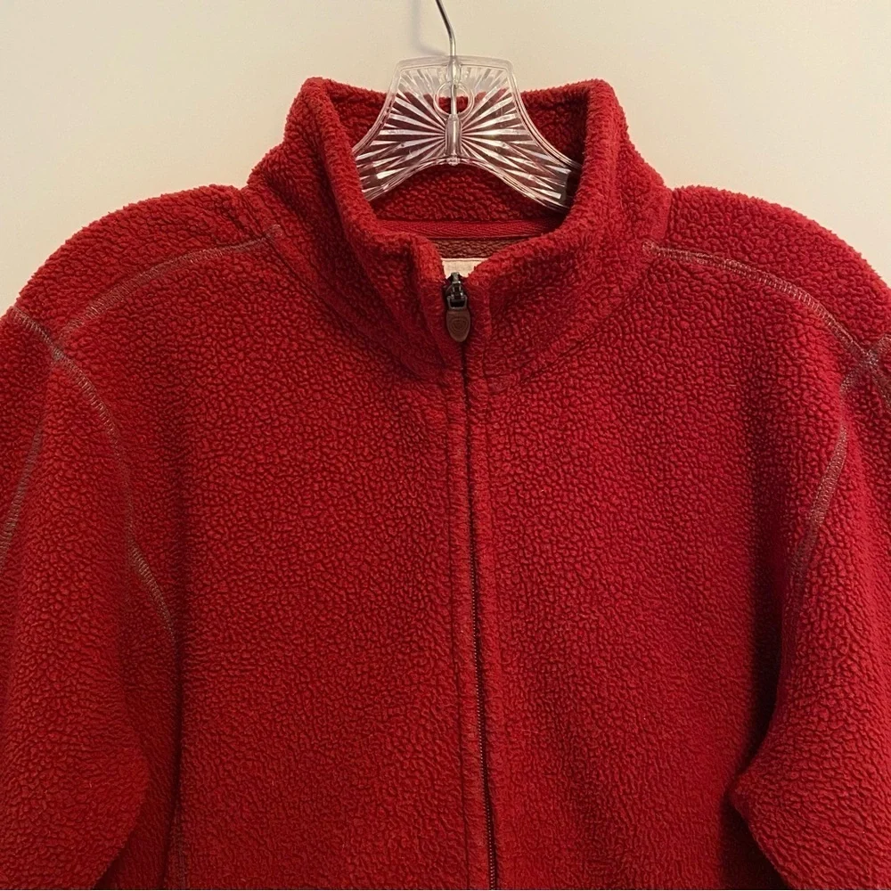 Good Kids By Life Is Good Boys Fleece Full Zip Jacket Red Size XL (12-14)